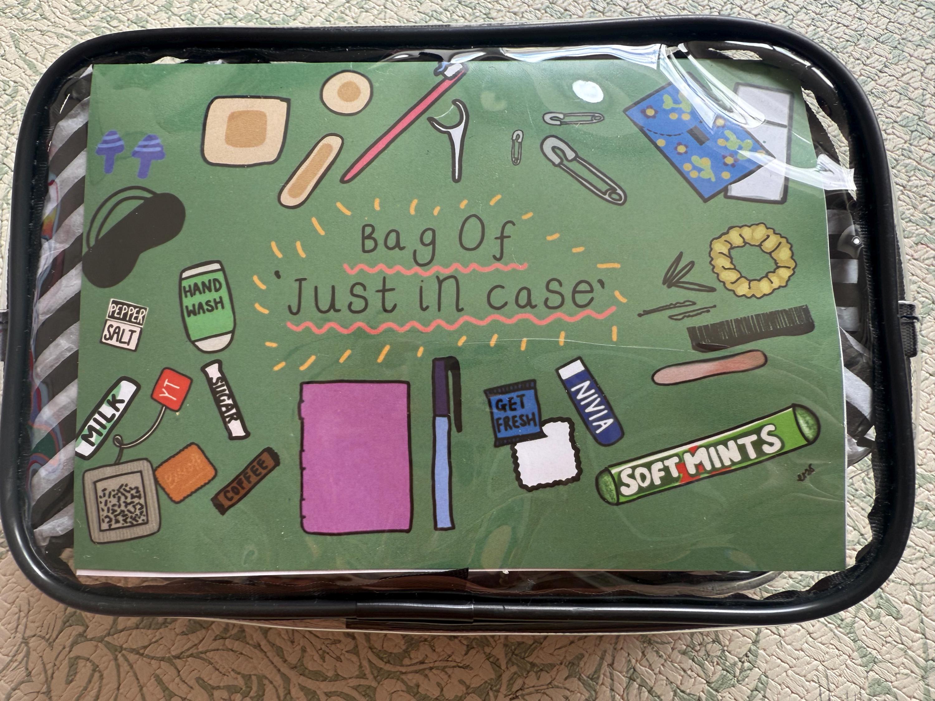 Bag of ‘Just in Case’. Perfect gift for your bestie