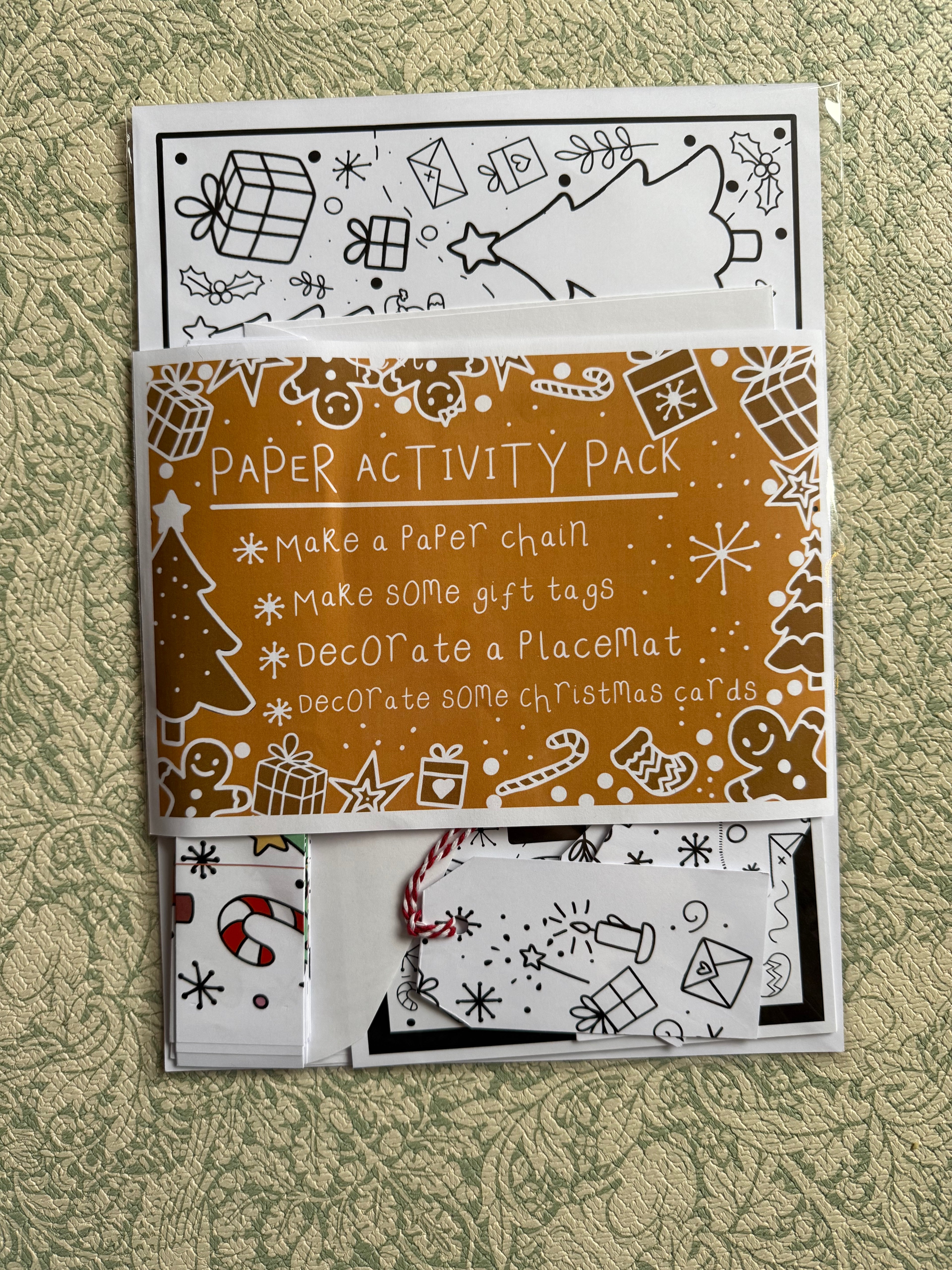 Paper activity pack